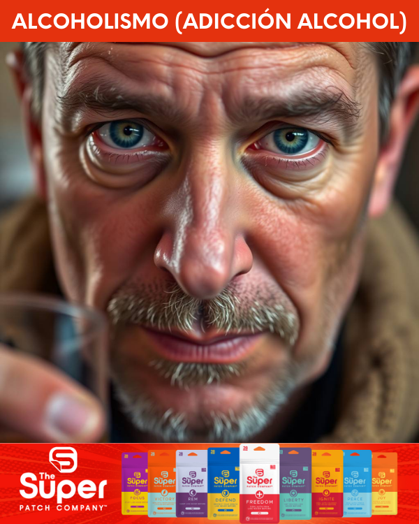 Alcoholismo (adicción al alcohol) y los parches de Super Patch