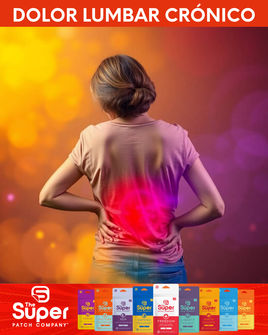 Dolor Lumbar Crónico y los parches de Super Patch