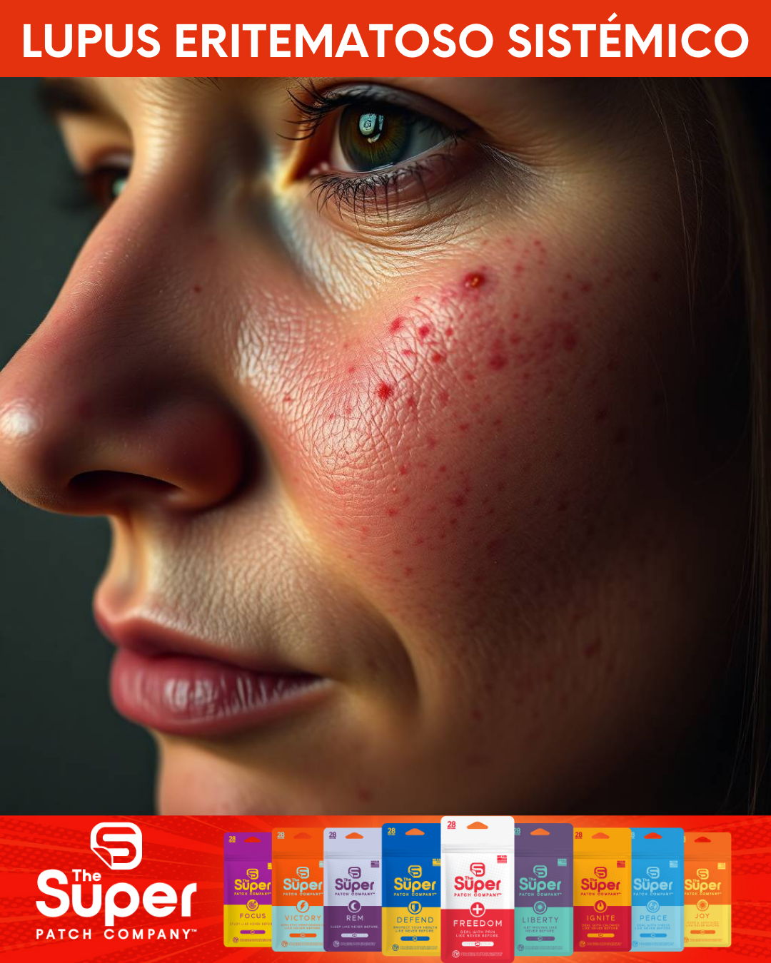 Lupus eritematoso sistémico (LES) y los parches de Super Patch