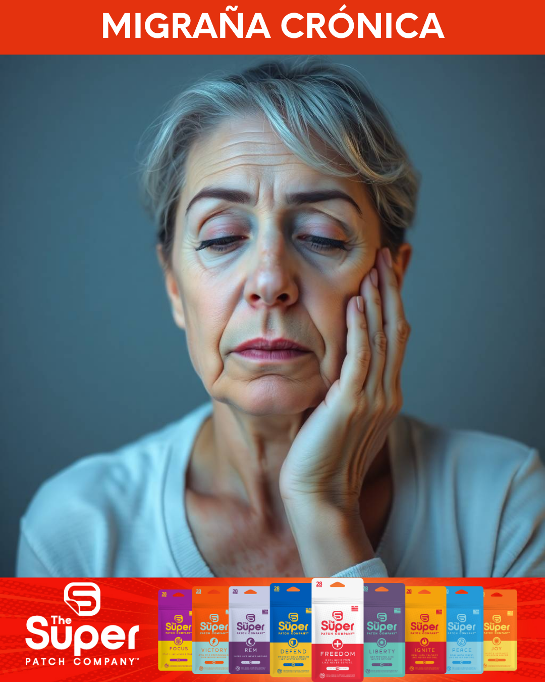 Migraña Crónica y los parches de Super Patch