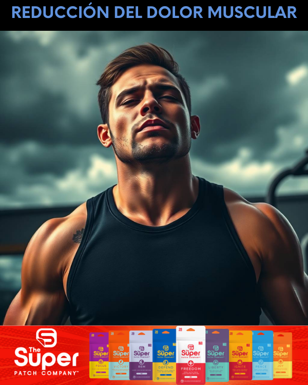 Reducción del Dolor Muscular por DOMS (Dolor Muscular Tardío) y los parches de Super Patch