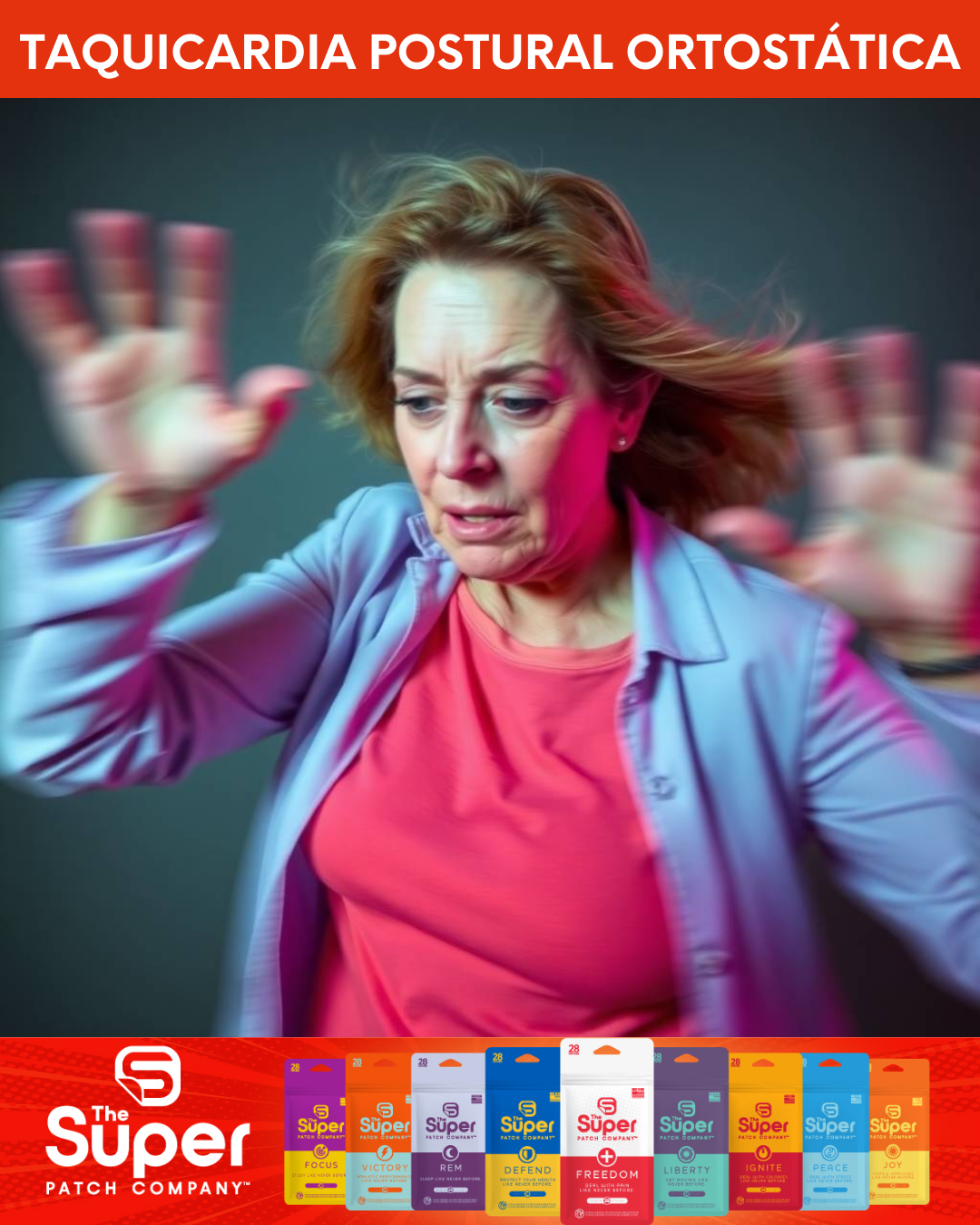 Síndrome de Taquicardia Postural Ortostática (POTS) y los parches de Super Patch